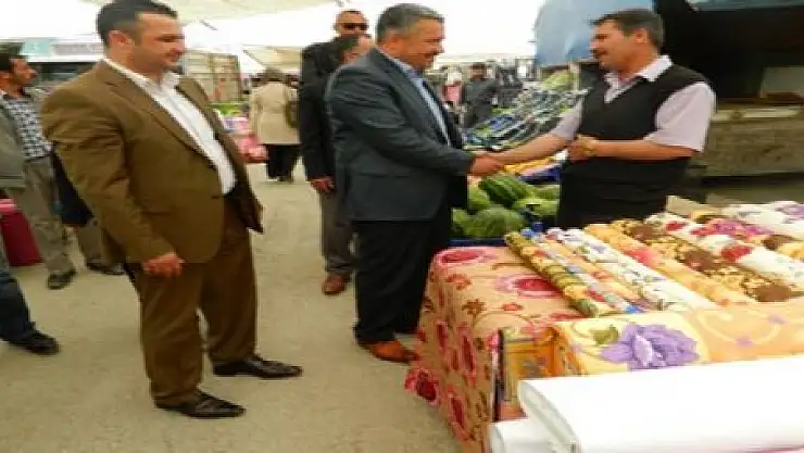 ARAS'TAN SEMT PAZARI ESNAFINA ZİYARET