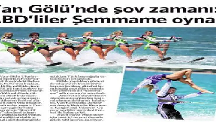 SU SPORLARI FESTİVALİ HEDEFİNE ULAŞTI