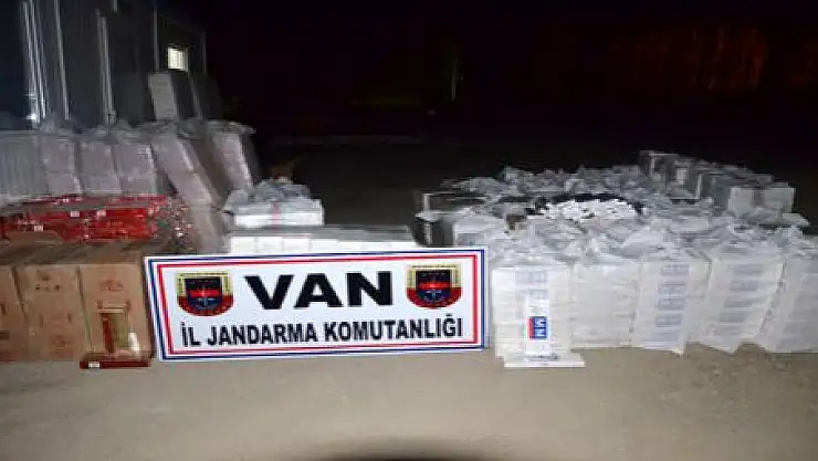 KAÇAK SİGARA ELE GEÇİRİLDİ