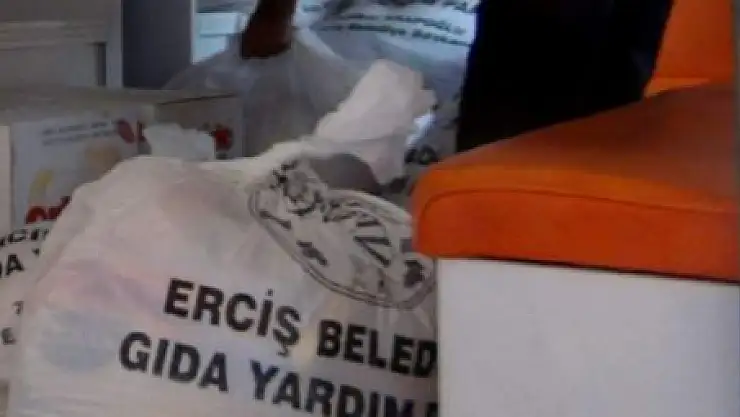 ERCİŞ BELEDİYESİ'NDEN BAYRAM YARDIMI