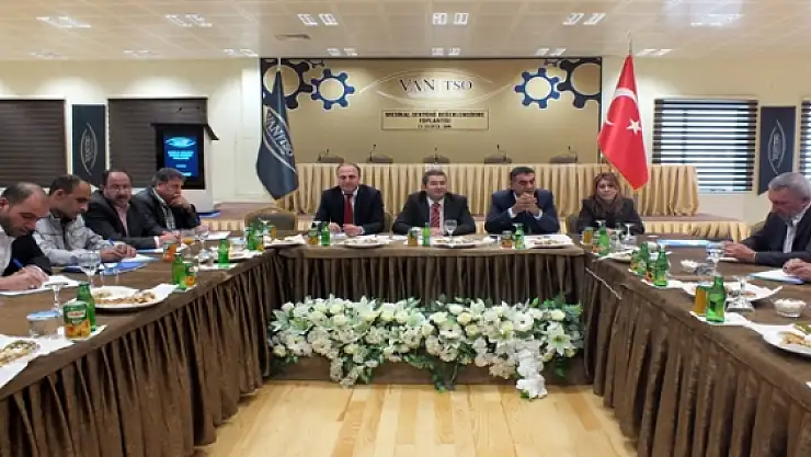 MEDİKALCİ'LERİN SORUNLARI VAN TSO'DA TARTIŞILDI