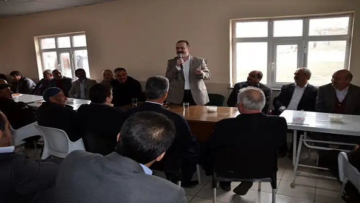 AK PARTİLİ ÖZGÖKÇEDEN KÖY ZİYARETLERİ