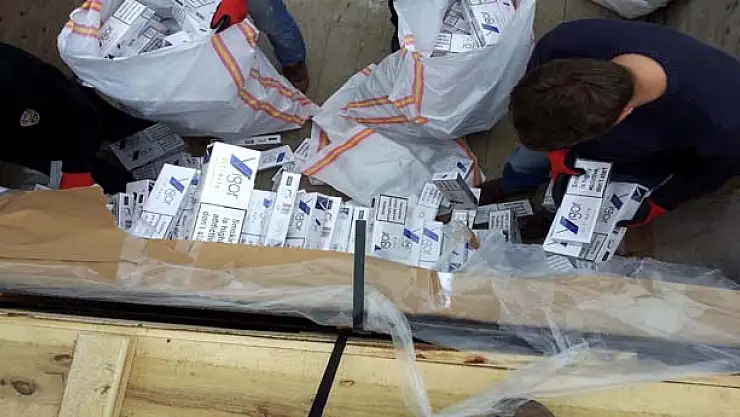 VAN'DA KAÇAK SİGARA OPERASYONU