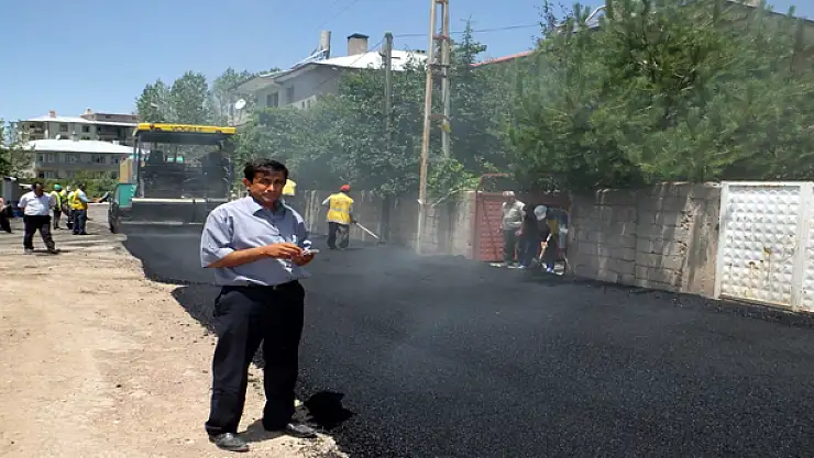 Şabaniye'de Asfalt Çalışmaları Devam Ediliyor