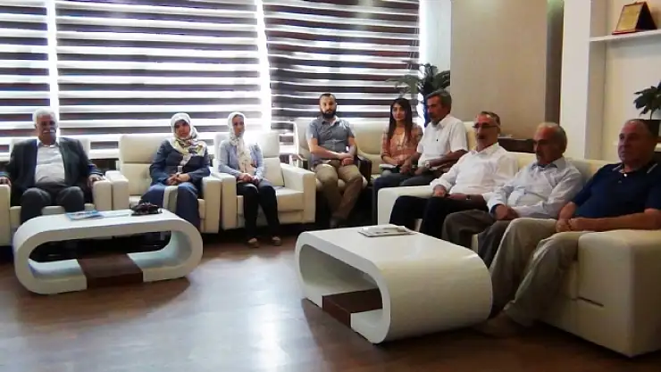 Eş Başkanlardan Erciş Platforma Ziyaret