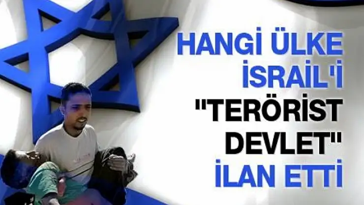 Hristiyan Ülke İsrail'i Terörist İlan Etti