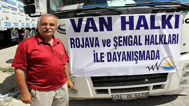 Rojava'ya Yardımlar Devam Ediyor