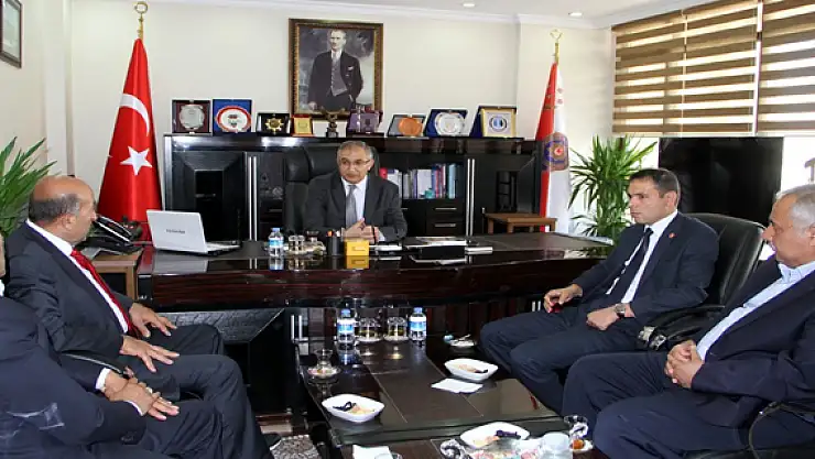 Saadet Partisi'nden Emniyet Müdürü'ne Ziyaret