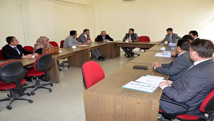 ASP'de Müdürler Toplantısı Yapıldı