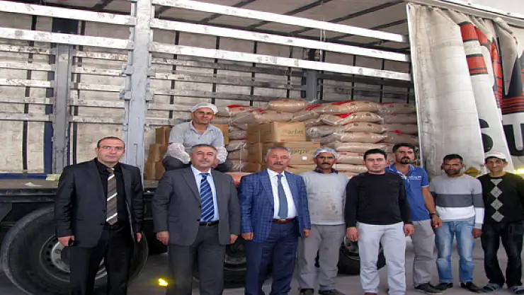 Van'dan Suruç'a 20 Ton Gıda Yardımı 