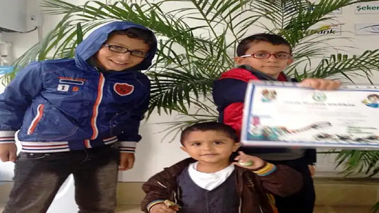 Cesaretli Çocuklara Sertifika Verildi