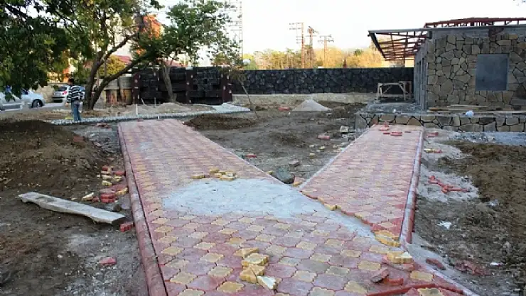 Kadın Parkı'nın yüzde 70'i tamamlandı.