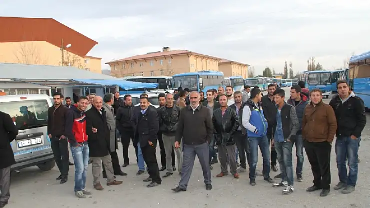 Şoförler kontak kapattı