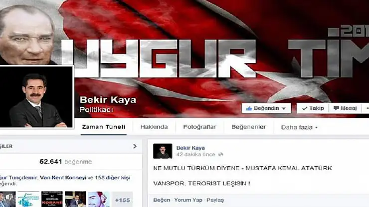 Başkan Kaya'nın Hesabı Hacklendi