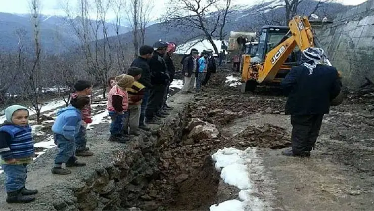 Bahçesaray'da Alt Yapı Çalışmaları