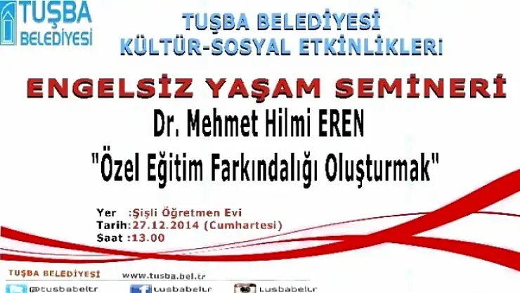 Tuşba Belediyesi'nden  kültür ve sosyal etkinlikler