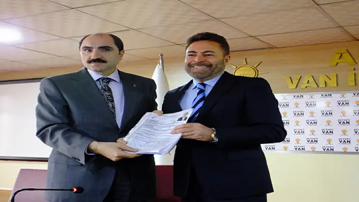 Çelik,  Aday Adaylığı Başvurunu Yaptı