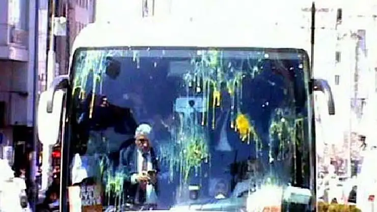 AK Parti Konvoyuna Saldırı