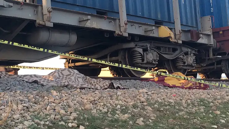 Yük Tren'inin Çarptığı Şahıs Hayatını Kaybetti