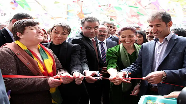 HDP Çatakta Seçim Bürosu Açtı