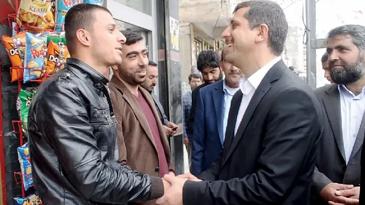 Oğuz'dan Erciş esnafına ziyaret