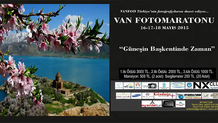 Fotoğrafçılar Vanı Tanıtacak
