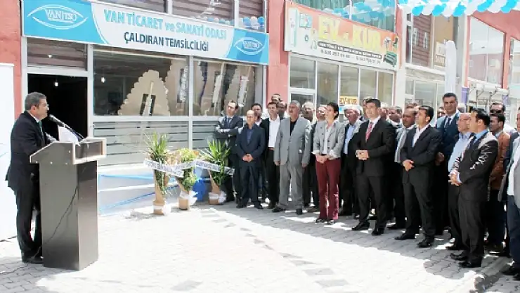 Van TSO dan Çaldırana Temsilcilik