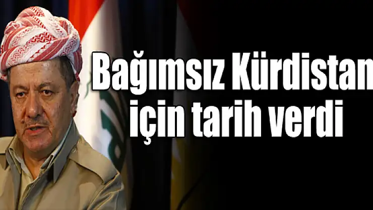 Bağımsız Kürdistan için tarih verdi