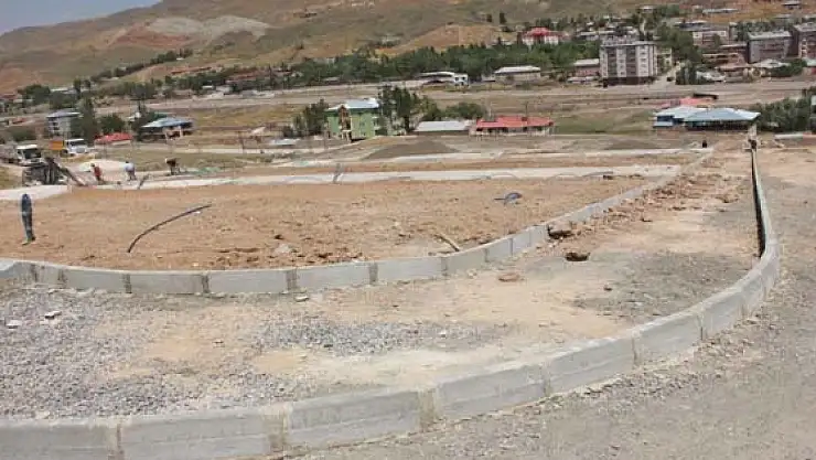 Özalpta Park Yapımı