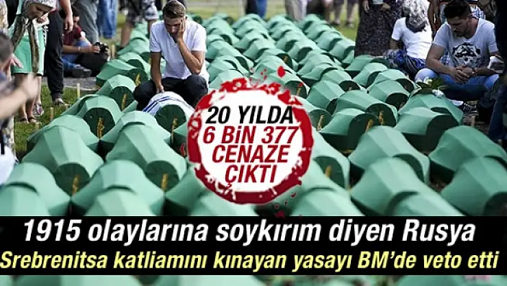 Rusya soykırım demedi