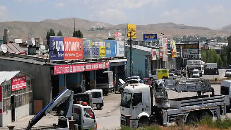 Van Sanayi Sitesi Esnafı Hırsızlardan Dertli