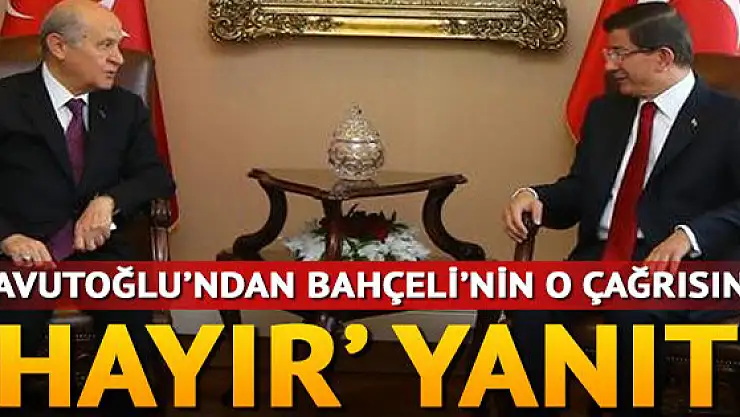 Davutoğlu'ndan önemli açıklamalar
