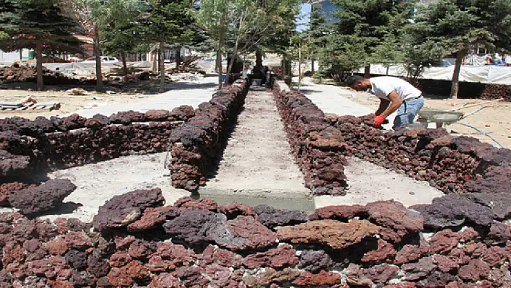 Ercişte Park Yapımı