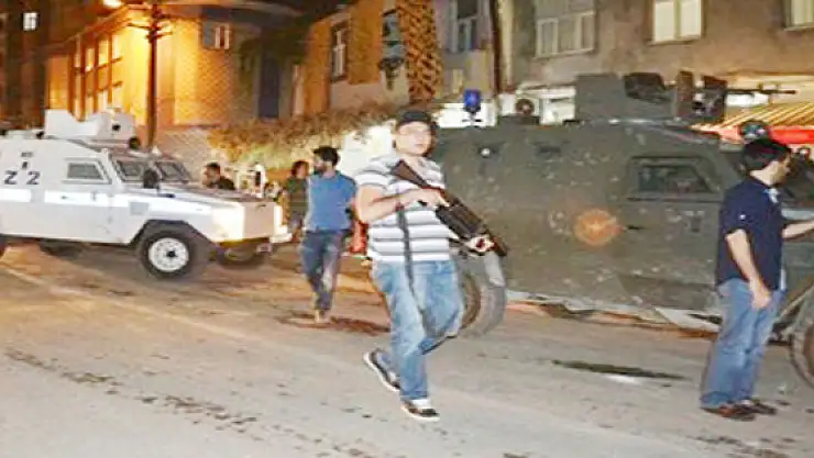 Silvan'da gergin saatler