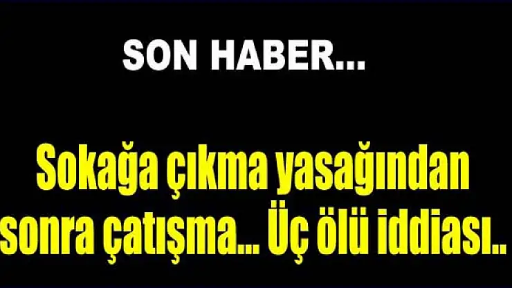 Hakkari Valiliği'nden flaş karar