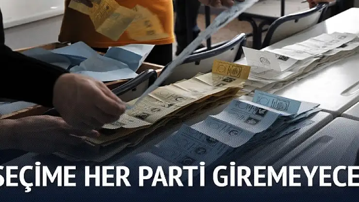 İşte seçime katılacak siyasi partiler