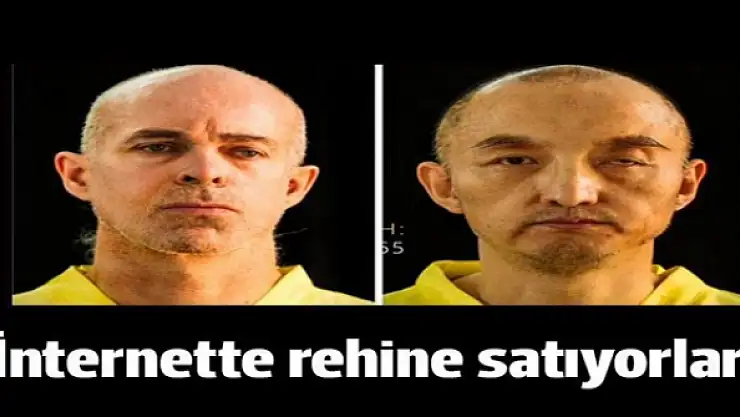 IŞİD rehineleri internetten satışa çıkardı!