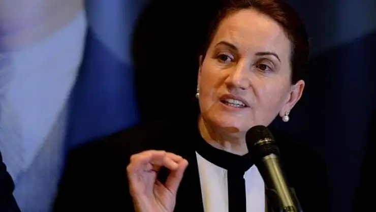 Akşener'den Tek Kelime