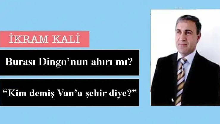 Burası Dingonun ahırı mı?