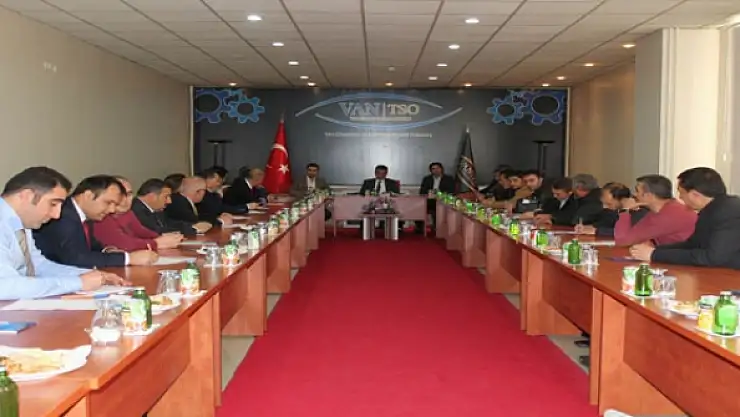 Turizmciler İran İçin Van TSO Da Bir Araya Geldi