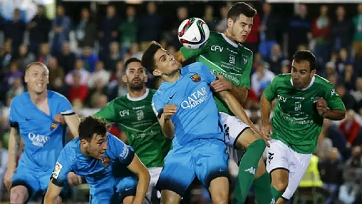 Barcelona sigortacı ve itfaiyecileri yenemedi