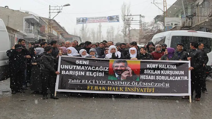 Başkale'de Tahir Elçi İçin Kepenkler Kapatıldı