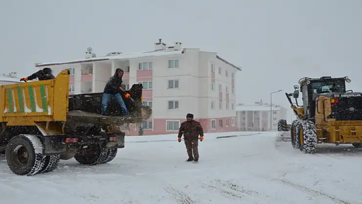 Erciş Belediyesi'nden Kar Mesaisi