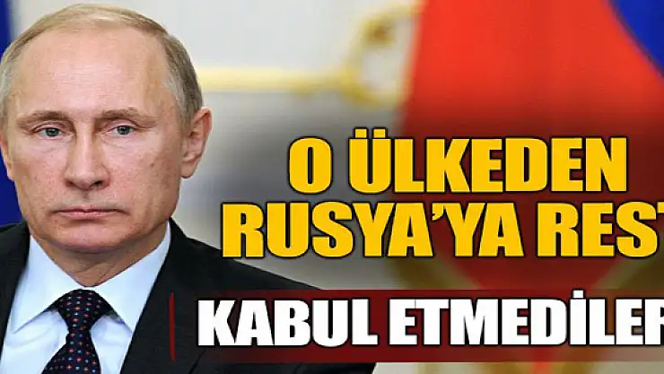 Ukrayna'dan Rusya'ya rest