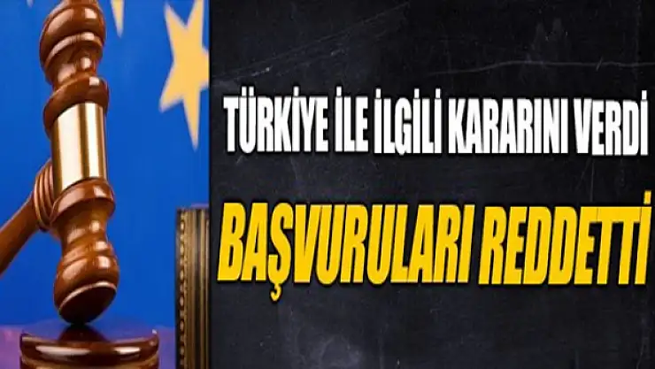 AİHM'den sokağa çıkma yasağı kararı