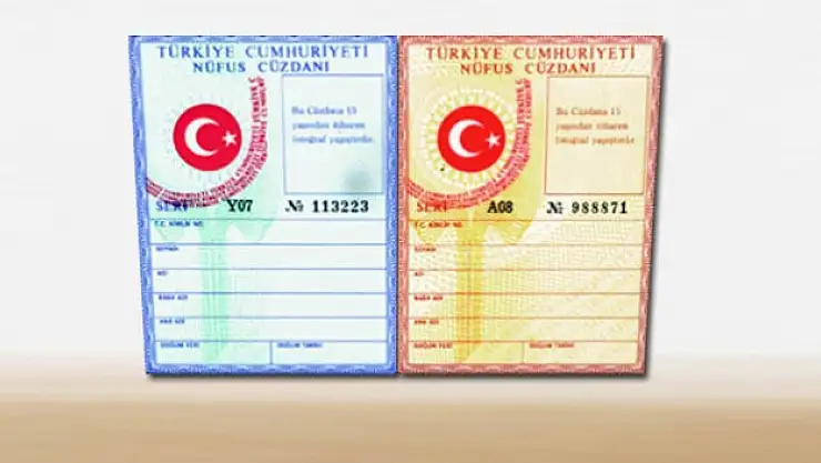 Nüfus cüzdanı ibaresi yerine kimlik kartı ibaresi 