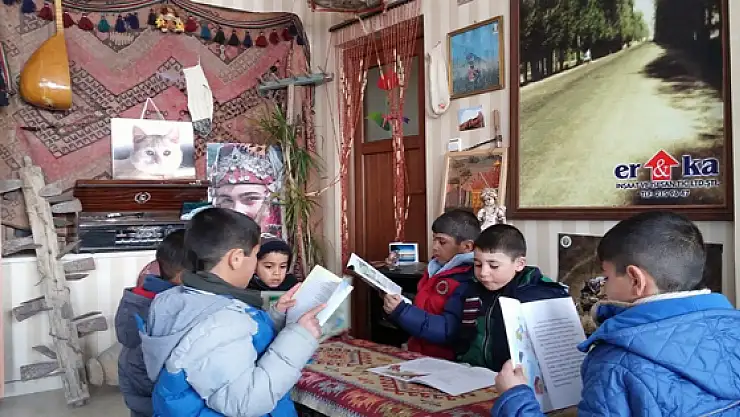 Sevgi Evleri Çocuklarından Kütüphane Ziyareti