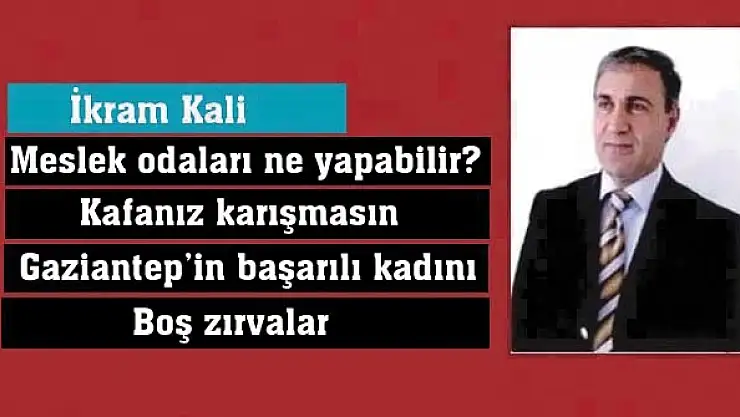 Meslek odaları ne yapabilir?