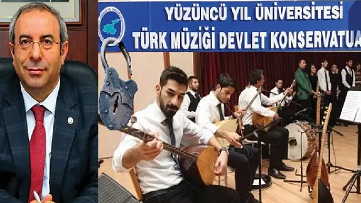 YYÜ Rektörü Battal: Konservatuar kapatılmayacak