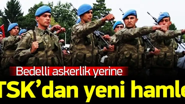 Bedelli çalışması yok, profesyonel askerlik var